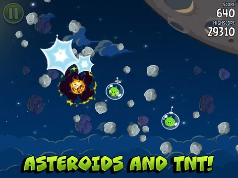 Angry Birds Space | Πρωτιά σε downloads