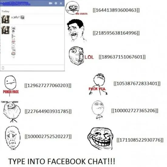 Πώς να βάλετε troll faces στο Facebook chat!