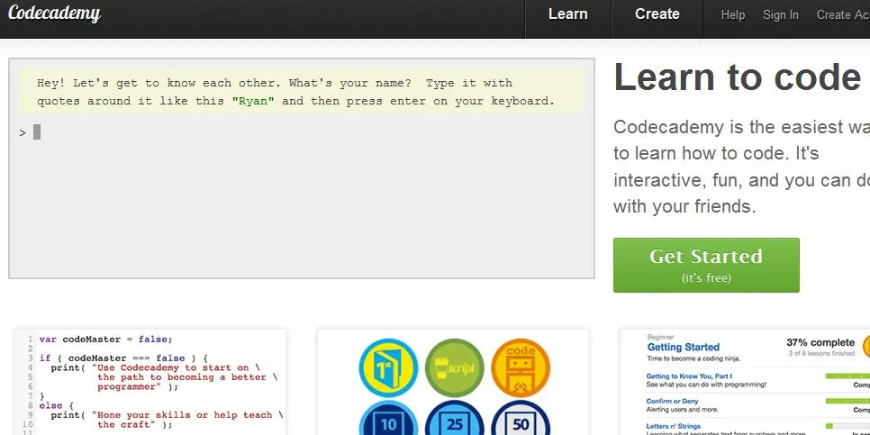 Codecademy | Δωρεάν online μαθήματα HTML, CSS!