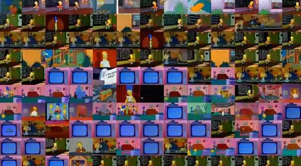 130 επεισόδια Simpsons σε ένα video!