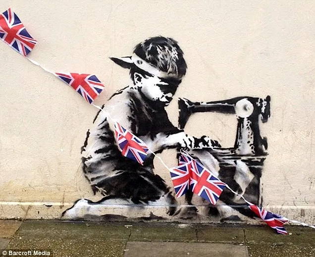 Banksy | Επέστρεψε με graffiti για τους Ολυμπιακούς Αγώνες