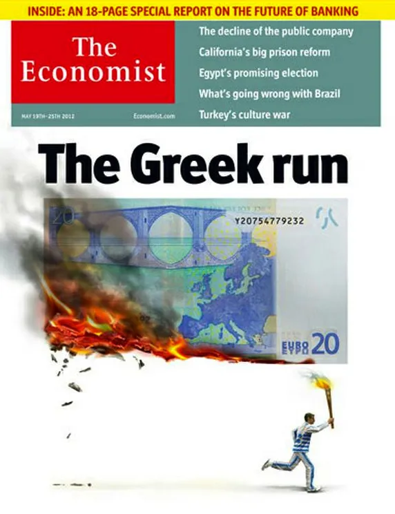 Εξώφυλλο από #economist...