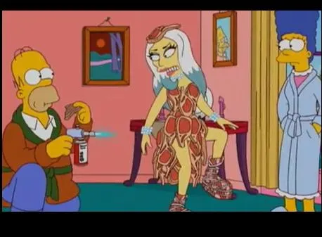 Lady Gaga | Guest εμφάνιση στους Simpsons!