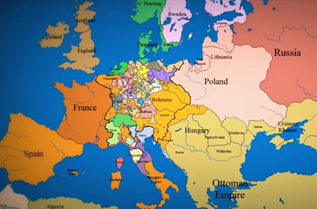 Time-lapse | Η Ευρώπη από το 1000 μέχρι το 2005 μ.Χ.