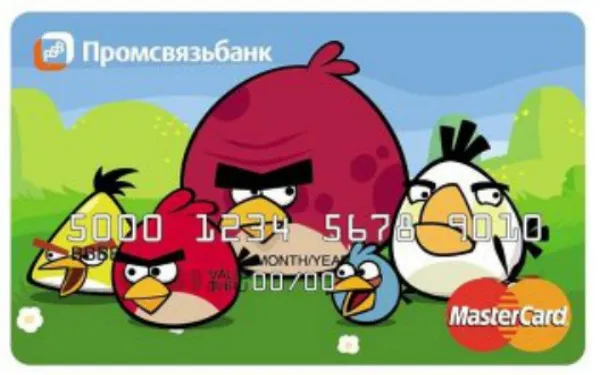 Angry Birds | Έρχονται σε πιστωτικές κάρτες!