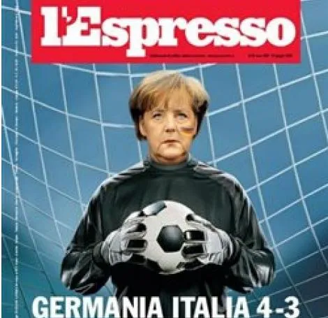 Μέρκελ | Τερματοφύλας της Γερμανίας σε περιοδικό!