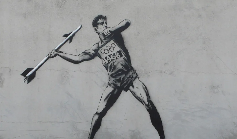 Banksy | 2 νέα graffiti με έμπνευση τους Ολυμπιακούς Αγώνες!