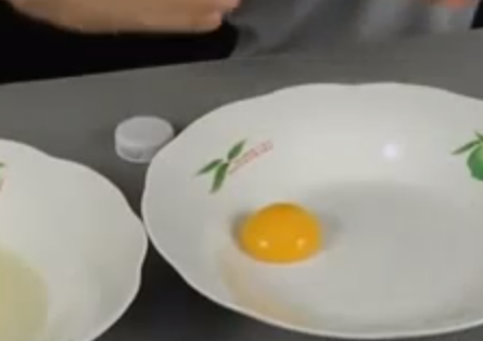Τρικ για να ξεχωρίσετε το ασπράδι από τον κρόκο του αυγού