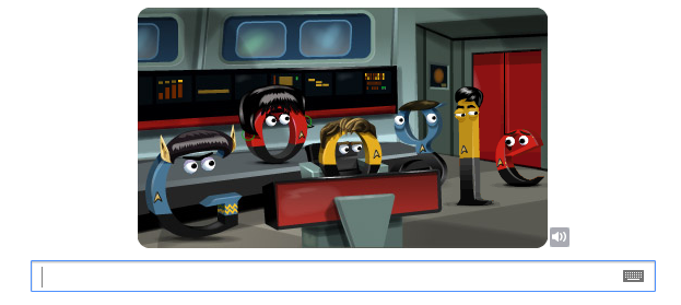 Google Doodle | Τιμά την 46η επέτειο του πρώτου επεισοδίου Star Trek