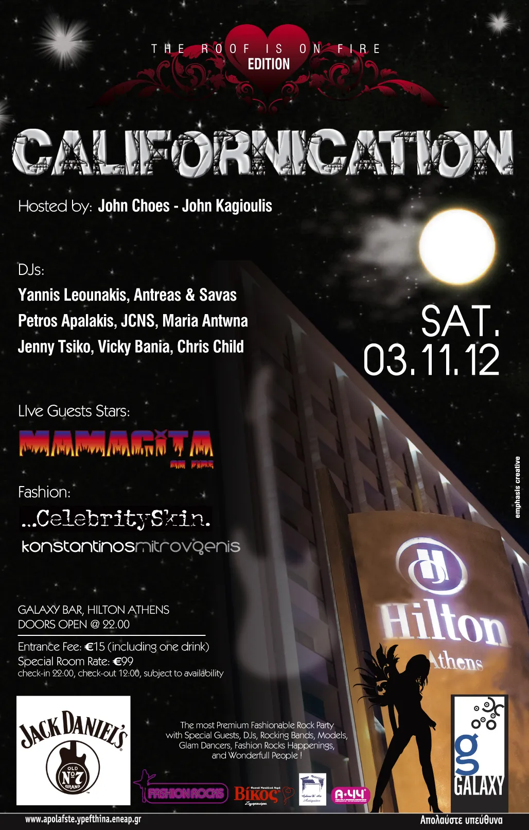Californication @ Galaxy Bar, Hilton Athens