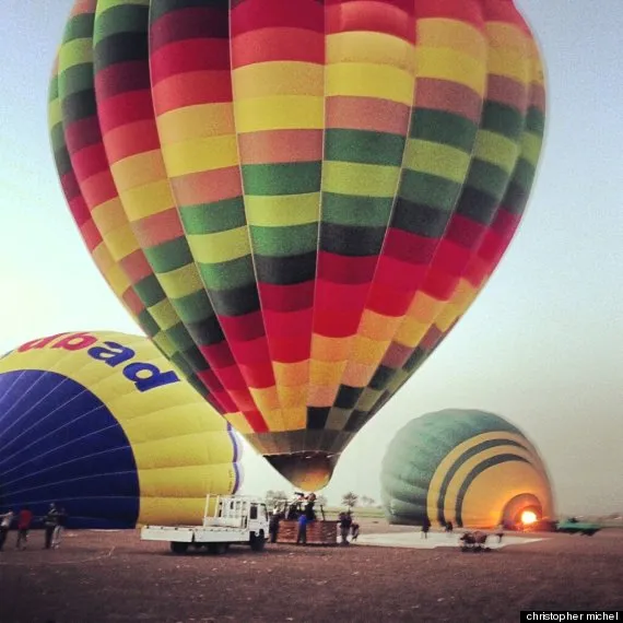 Αίγυπτος | Βίντεο από την έκρηξη του αερόστατου! 