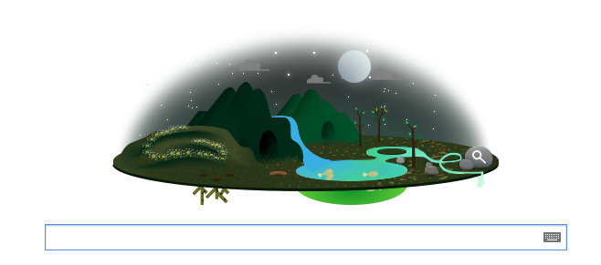 Google Doodle | Αφιερωμένο στην ημέρα της γης! 