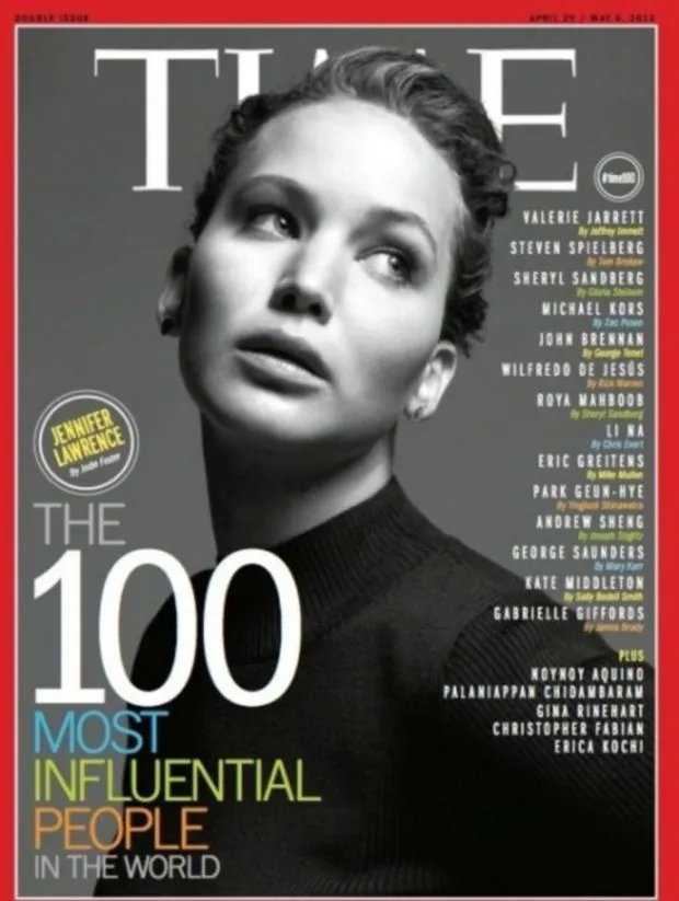 Jennifer Lawrence | Στους 100 ανθρώπους με τη μεγαλύτερη επιρροή στον κόσμο!