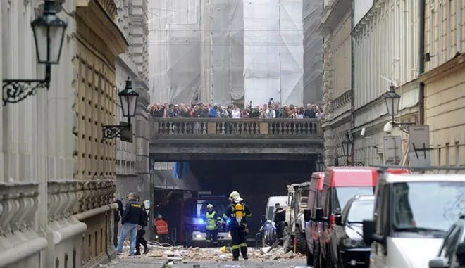 Πράγα | Ισχυρή έκρηξη με δεκάδες τραυματίες [photos & video]