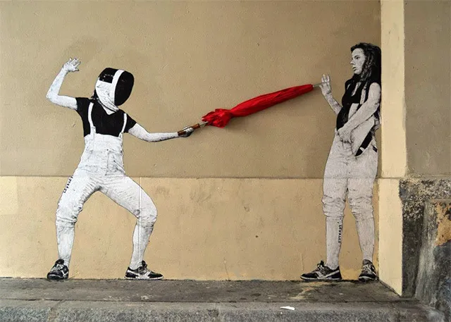  Street Art | Γαλλία |  Όταν δημιουργούνται ψευδαισθήσεις!9