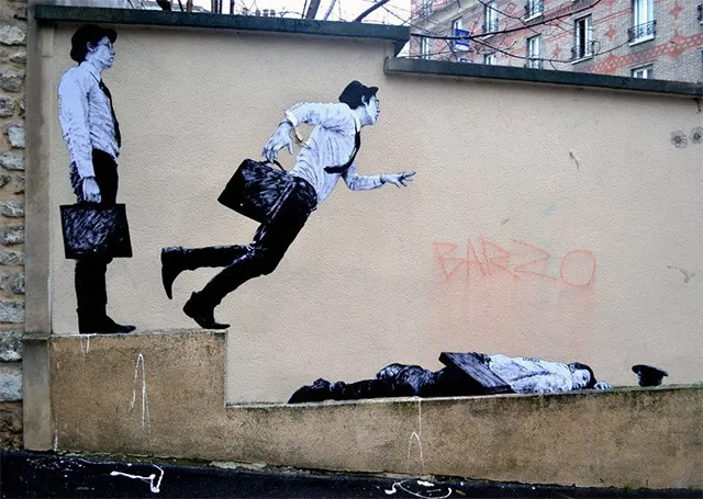  Street Art | Γαλλία |  Όταν δημιουργούνται ψευδαισθήσεις!7