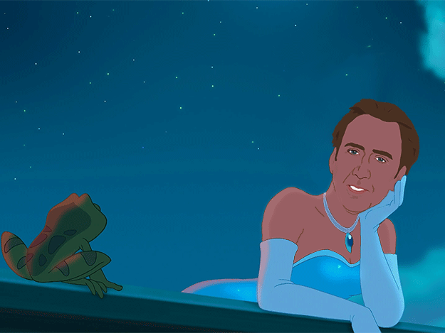 Nicolas Cage | Δείτε τον ως πριγκίπισσα της Disney! (gallery)