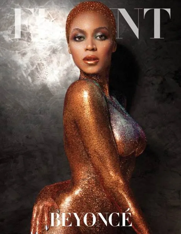  Beyonce | Ποζάρει επικαλυμμένη με χρυσόσκονη!1