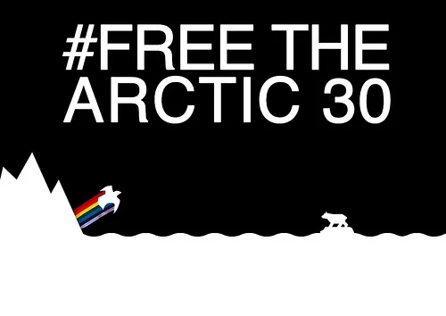 Την άμεση αποφυλάκιση 30 ακτιβιστών της Greenpeace ζητούν οι Πράσινοι
