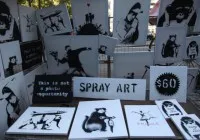 Banksy | Αυθεντικά έργα του σε πάγκο στη Νέα Υόρκη