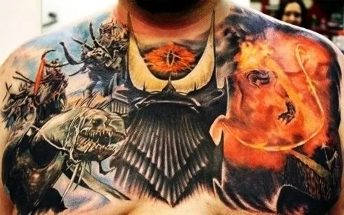 Εμπνευσμένα tattoo από το 'Lord of the Rings'