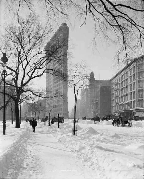 Νέα Υόρκη | Vintage φωτογραφίες με χιόνια