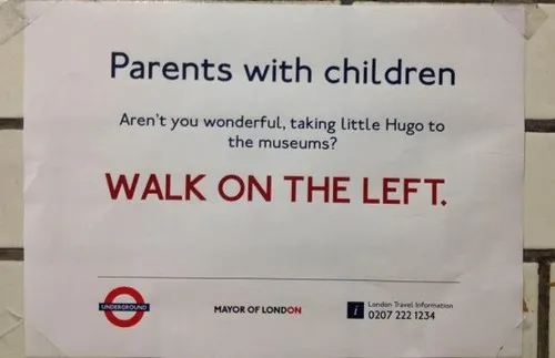 Μετρό Λονδίνου: Πινακίδες που... τρολλάρουν