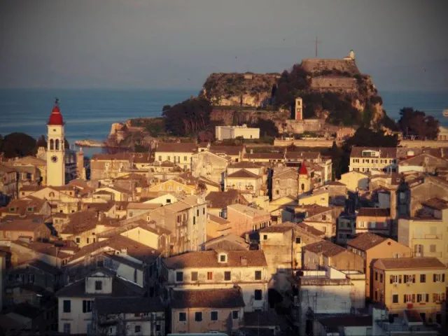 #Corfu_old_town_&_Old_Fortress