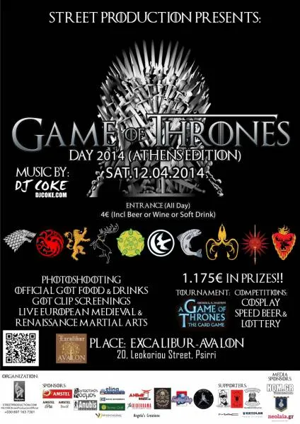 Game of Thrones Day 2014 @ Excalibur-Avalon