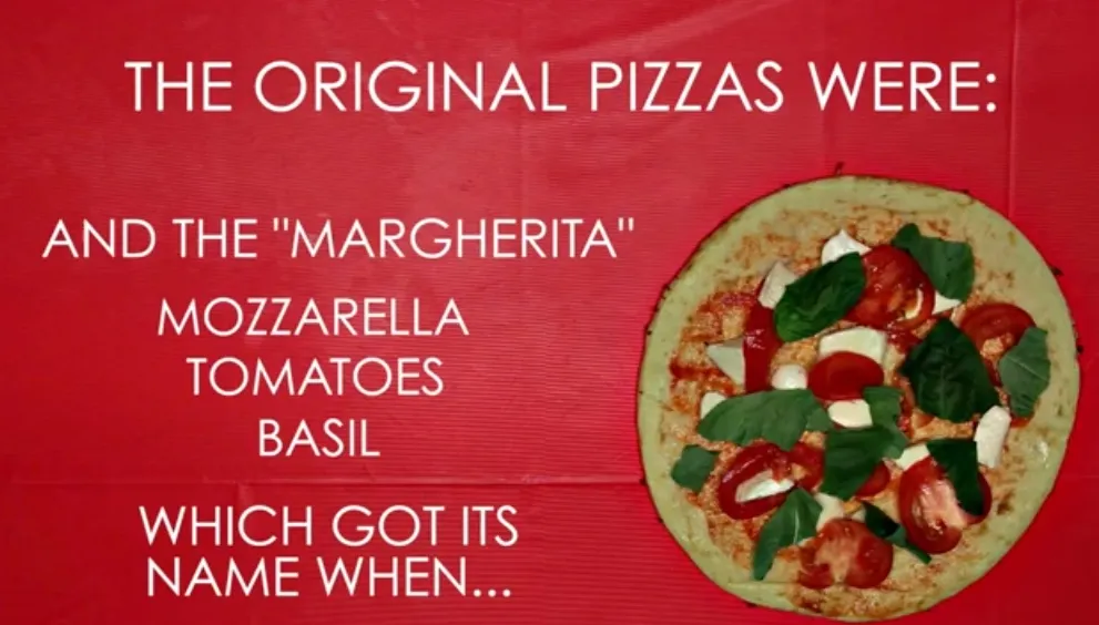 Όλη η εξέλιξη της πίτσας σε 2 λεπτά!