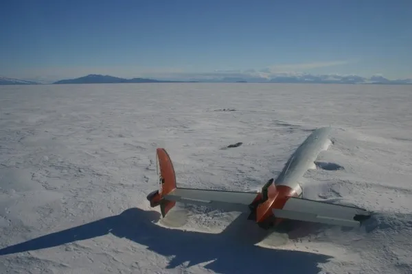 Τα απομεινάρια του Πήγασου στο McMurdo Sound, Ανταρκτική