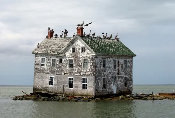 Το νησί Holland στον κόλπο Chesapeake