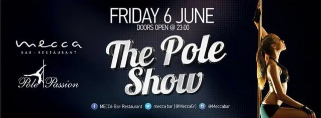 The pole show @Mecca Bar Restaurant 
