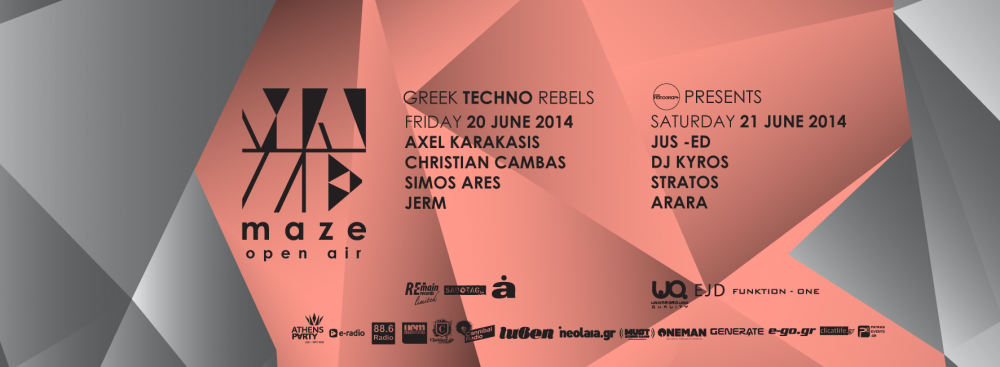 Συναυλίες 2014: Greek Techno Rebels @ Maze