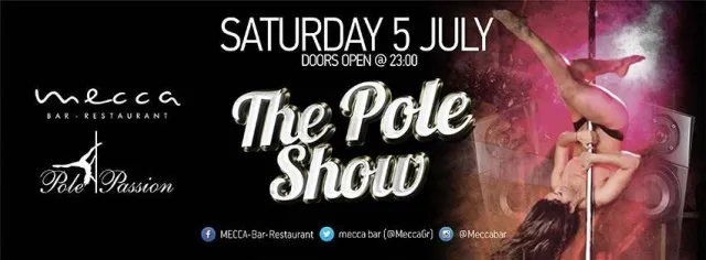 The pole show επιστρέφει @MECCA Bar-Restaurant