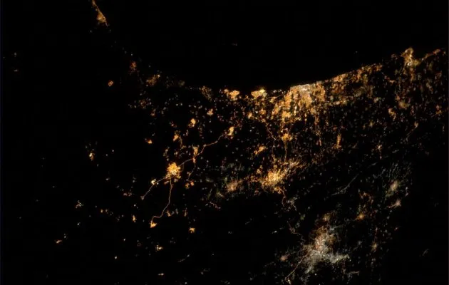 Να πώς φαίνεται η Γάζα από το διάστημα