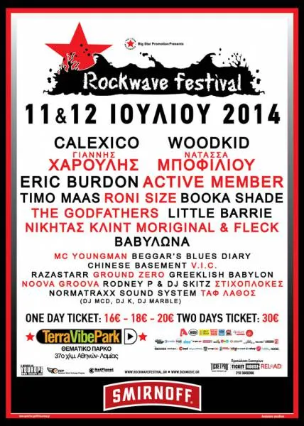 Rockwave Festival 2014: Οι τελευταίες λεπτομέρειες πριν το μεγάλο event 