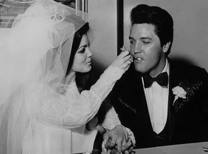 Priscilla Beaulieu and Elvis Presley, 1967