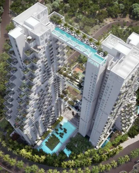 Σιγκαπούρη: Η πισίνα που ενώνει δύο κτίρια και κόβει την ανάσα! 