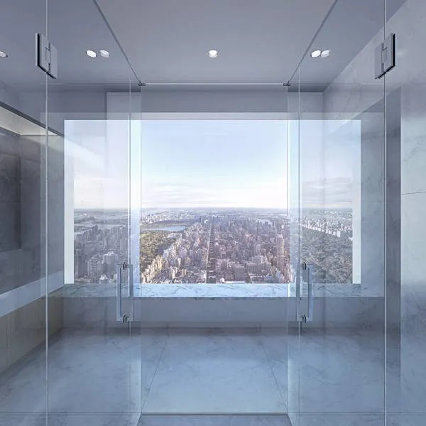 Να πώς είναι να ζεις σε ένα σπίτι 95 εκατ. δολαρίων 1.396 πόδια πάνω από τη Νέα Υόρκη