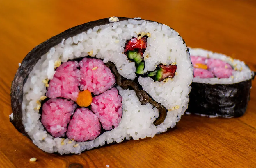 Όταν ένα roll Sushi μετατρέπεται σε έργο τέχνης!