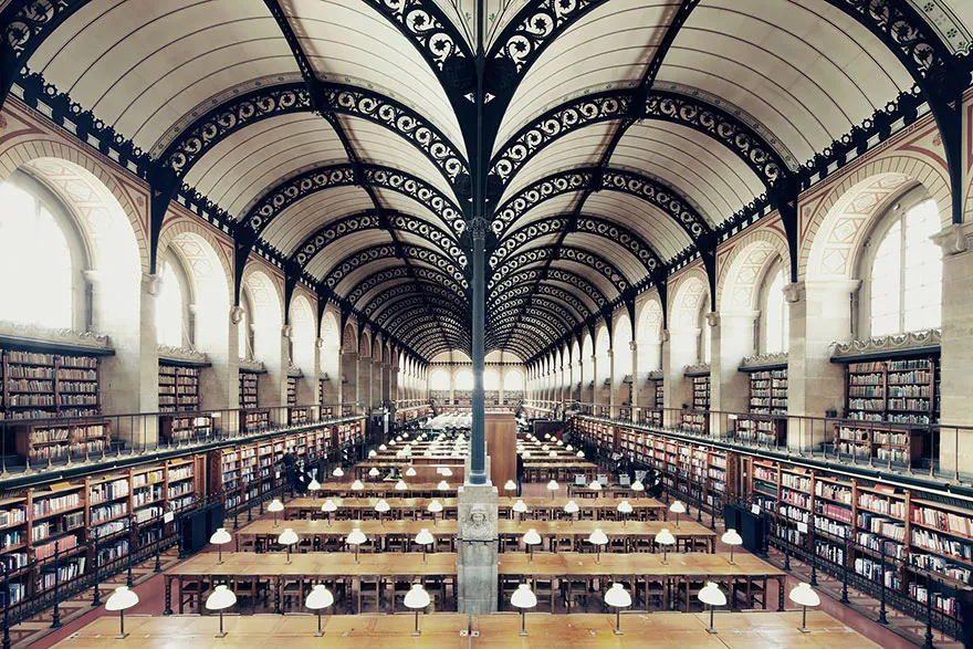 Bibliothèque Sainte Geneviève, Paris