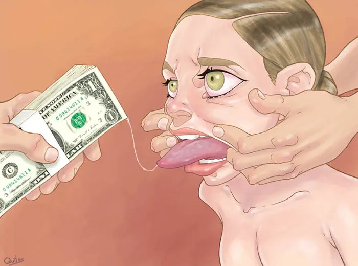17 Illustrations που περιγράφουν την άσχημη πλευρά της κοινωνίας 