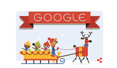 Καλές Γιορτές μας εύχεται η Google με το σημερινό Doodle 