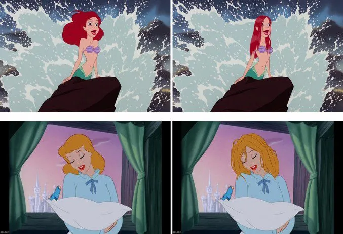 Πως θα έδειχναν οι πριγκίπισσες της Disney αν είχαν ρεαλιστικά μαλλιά!