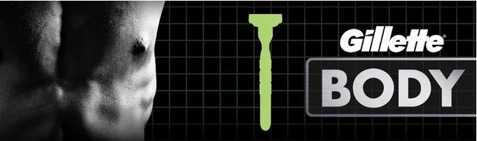 Gillette: Η Πρώτη Ξυριστική Μηχανή Φτιαγμένη για το Ανδρικό Σώμα!