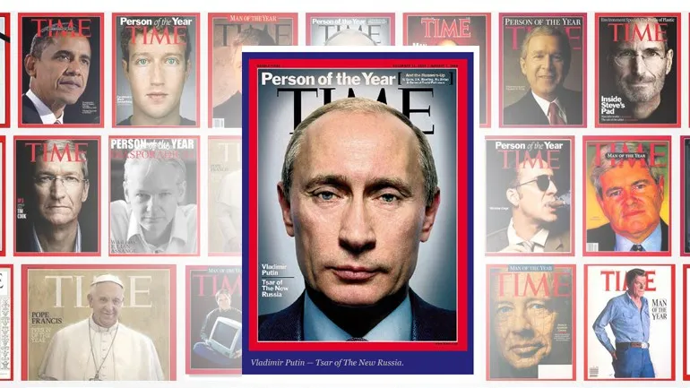 Time: Άνθρωπος της χρονιάς ψηφίστηκε ο Πούτιν!