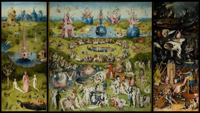 11. Hieronymus Bosch - "The Garden of Earthly Delights"