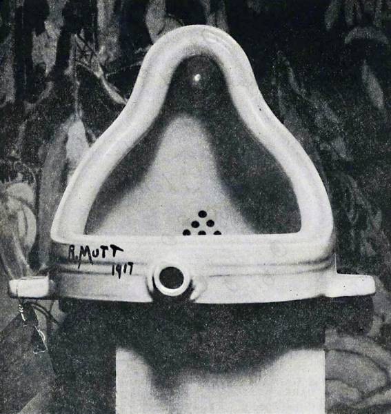12. Marcel Duchamp - "Fountain"