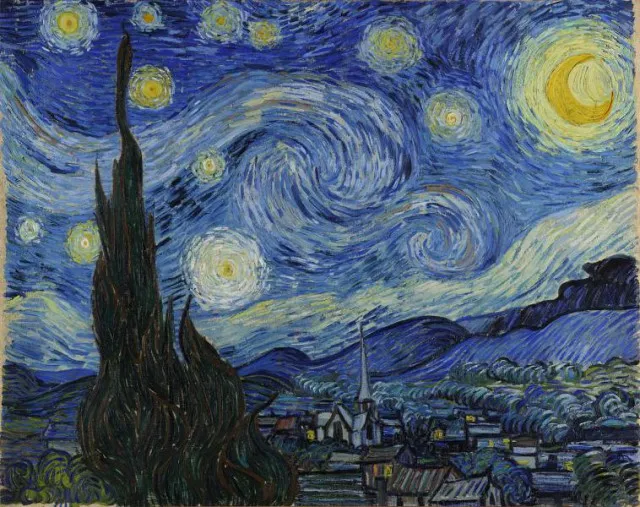 2. Vincent van Gogh - "Starry Night"